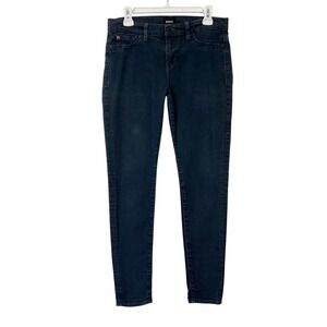Hudson Nico Super Skinny Mid Rise Jeans Women's Size 28 Midnight Dark Wash